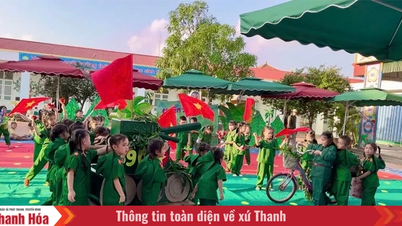 Nga Thai barnehage forbedrer kvaliteten på omsorg, omsorg og utdanning.