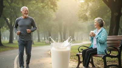 Ein Glas fettarme Milch nach dem Sport ist das „Geheimnis“ für den Schutz der Knochen bei älteren Menschen.