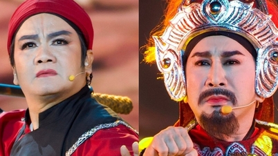 Kim Tu Long, Le Tu, dan Dao Mac menyamar sebagai Quang Trung Nguyen Hue.