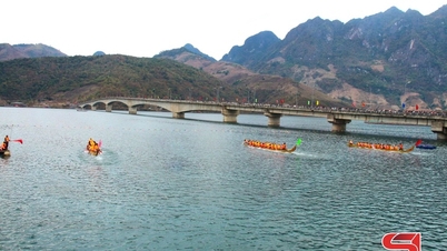 The Quỳnh Nhai Commune Culture, Sports and Tourism Week 2026 officially began on February 23rd.