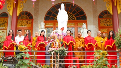 Inauguration de la rénovation majeure du hall principal de la pagode Pháp Hoa.