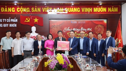 Nguyễn Huu Que, a Tartományi Népi Bizottság alelnöke az év elején vállalkozásokat látogat meg és velük dolgozik.
