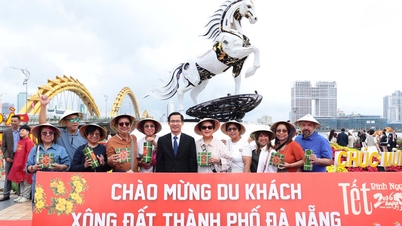 Reiselivsnæringen i Da Nang tjener nesten 4000 milliarder dong i løpet av hestens kinesiske nyttår 2026.