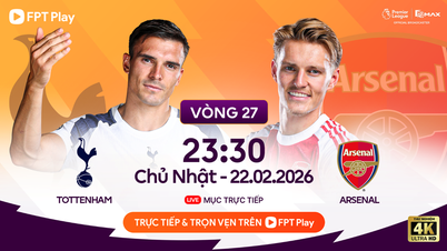 رابط البث المباشر لمباراة توتنهام ضد أرسنال، الساعة 23:30 يوم 22 فبراير، الجولة 27 من الدوري الإنجليزي الممتاز.