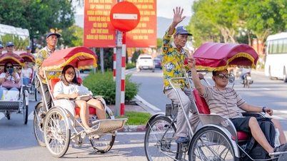 Đội xích lô "xịn sò" ở Đà Nẵng
