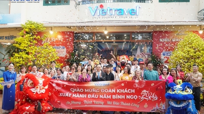 Vietravel tur grubu, heyecanla yılın ilk gezisine çıkıyor ve 2026 At Yılı'nı neşeyle karşılıyor.