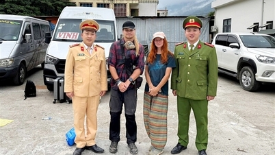 Twee Russische toeristen die verdwaald waren geraakt aan de grens tussen Vietnam en Laos, kregen tijdig hulp.