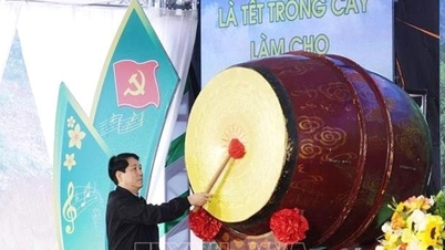 President Luong Cuong attended the launching ceremony of the 2026 Tree Planting Festival.