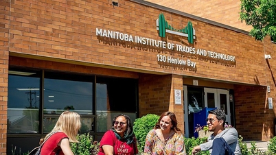 Public schools close due to Canada's study abroad policy.
