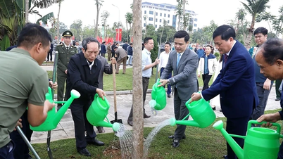 Wad Hoa Binh melancarkan "Festival Menanam Pokok untuk Mengenang Pak Cik Ho Selamanya"