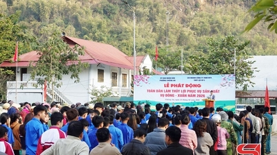 Chiềng An Ward launches irrigation project to support agricultural production during the 2026 winter-spring season.