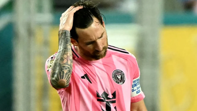 Messi perdió los estribos tras la derrota del Inter Miami.