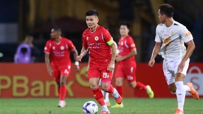 Hanoi Police Football Club og deres forsprang i kampen om V. League-mesterskapet.