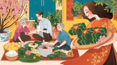 El tradicional Año Nuevo Lunar del pueblo vietnamita.