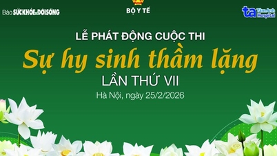 Lansarea celei de-a 7-a ediții a concursului „Sacrificiu tăcut” de Ziua Medicilor Vietnamezi, pe 27 februarie.