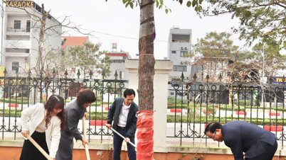 El Departamento de Finanzas participa en el Festival de Plantación de Árboles de Primavera del Año del Caballo 2026.