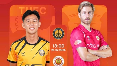 Direktesendt fotballkamp Thanh Hoa vs CAHN: En mulighet for Dinh Bac