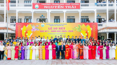 Imponerende utdanningsresultater fra Nguyen Trai videregående skole i Hai Phong City
