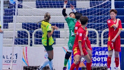 Det vietnamesiske kvinnelaget i futsal led et tap mot en motstander rangert 55 plasser lavere i den sørøstasiatiske turneringen.