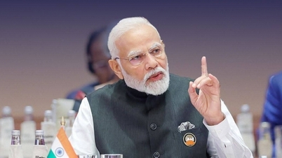 El Primer Ministro Modi habla sobre el futuro de la IA y extiende una invitación al mundo para que venga a la India.