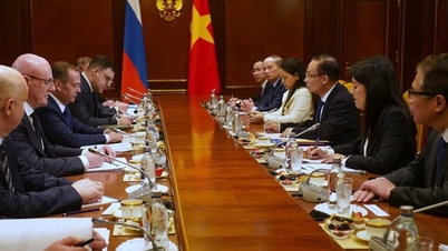 Trimisul special al secretarului general To Lam s-a întâlnit cu președintele Partidului Rusia Unită și cu președintele Partidului Comunist al Federației Ruse.