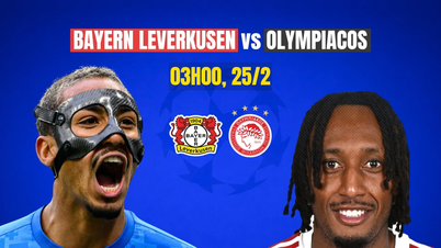 Prognoza meczu Leverkusen vs Olympiakos, 25 lutego, godz. 03:00: Wygodna droga do następnej rundy.