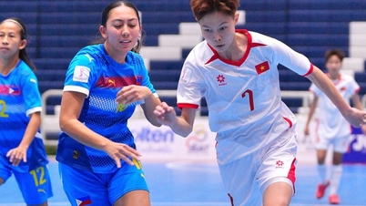 Tim futsal putri Vietnam mengalahkan Filipina, melanjutkan perjalanan mereka untuk mempertahankan gelar juara Asia Tenggara.