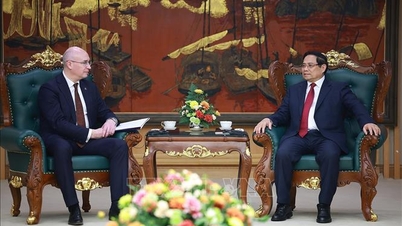 นายกรัฐมนตรี ฟาม มินห์ ชินห์ ให้การต้อนรับผู้อำนวยการใหญ่สำนักข่าว TASS
