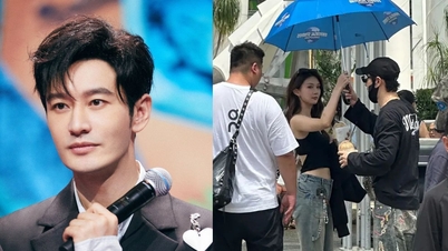 Huang Xiaoming színész az új barátnőjével utazik, aki 22 évvel fiatalabb nála.
