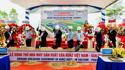 Spadtagsceremoni för KURZ Vietnam Co., Ltd. tillverkningsanläggning - Fas 2