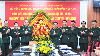 Le lieutenant-général Le Quang Dao a félicité les académies militaires et les hôpitaux.