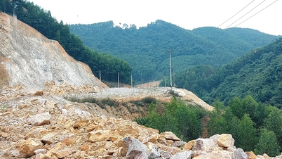 A província de Bac Ninh autorizou a transferência dos direitos de exploração mineral na área de Co Bong, comuna de Tuan Dao.