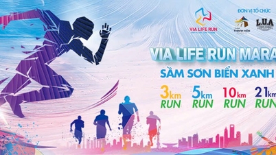 Sam Son is ready for a beach running event that will attract thousands of athletes.