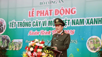 Ministerul Securității Publice lansează „Festivalul de Plantare a Copacilor pentru un Vietnam Verde” în primăvara Anului Calului 2026.