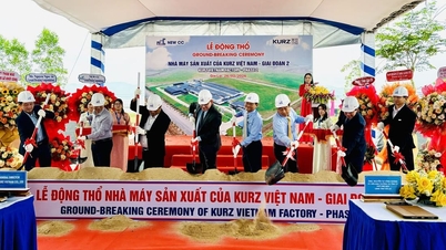 KURZ Vietnam memulakan pembinaan fasa 2, meningkatkan modal pelaburan sebanyak 830 bilion VND tambahan di Gia Lai.
