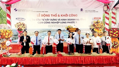 Groundbreaking Ceremony for the Long Phuoc 1 Industrial Cluster Infrastructure Construction and Business Investment Project