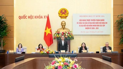 Hội nghị trực tuyến toàn quốc triển khai công tác bầu cử đại biểu Quốc hội khóa XVI và đại biểu HĐND các cấp