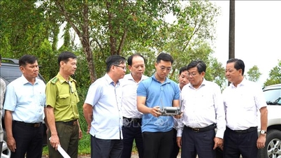 ตรวจสอบมาตรการป้องกันไฟป่าที่อุทยานแห่งชาติอูมินห์เถือง