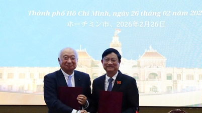 Dewan Rakyat Kota Ho Chi Minh dan Dewan Provinsi Yamaguchi (Jepang) menandatangani Nota Kesepahaman tentang kerja sama persahabatan.