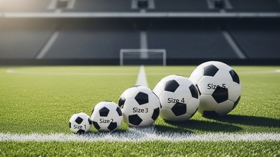 Taille standard d'un ballon de football