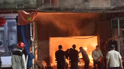 House fire in Na Rì commune