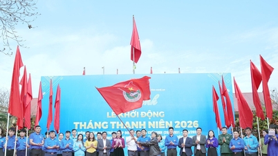 Höjdpunkter från lanseringsceremonin för Ungdomsmånaden 2026 i Nghe An.