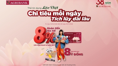 Agribank is allocating 8 billion VND in cashback for Loc Viet Cardholders.