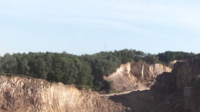 バクニン省は、ティエンフォン区のヴオントゥン山で457,000立方メートル以上の盛土を掘削する許可を与えた。