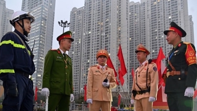 Hanoi zorgt voor veiligheid vanaf de basis, ter voorbereiding op het grote evenement.