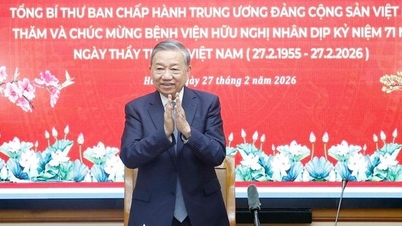 ຄຳປາໄສຂອງທ່ານເລຂາທິການໃຫຍ່ ໂຕເລີມ ໃນໂອກາດຢ້ຽມຢາມ ແລະ ຊົມເຊີຍໂຮງໝໍມິດຕະພາບ.