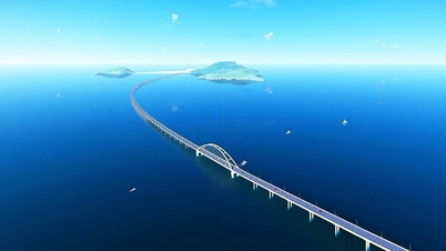 Hon Khoai-sjøbroen (26 000 milliarder VND): En ny infrastrukturrekord i den sørligste regionen.