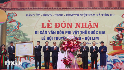 Bac Ninh får titeln Nationellt immateriellt kulturarv för Limfestivalen.
