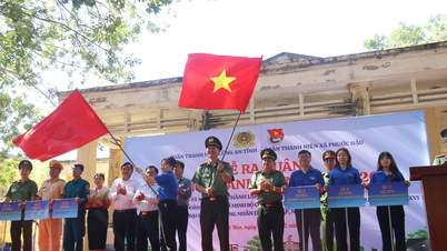 The Youth Union of the Khanh Hoa Provincial Police and Phuoc Hau Commune launched the Youth Month 2026 campaign.