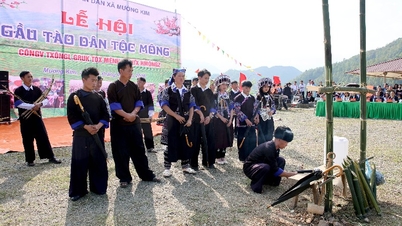 Les particularités du festival Gầu Tào dans la commune de Mường Kim.